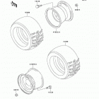 Mule 3010 Diesel 4X4 (KAF950-B2) Колеса,покрышки