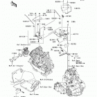 Mule 610 4x4 Hardwoods Green HD (KAF400-C1) Управление
