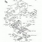 Mule 610 4x4 Hardwoods Green HD (KAF400-C1) Защитные дуги  / рама кабины
