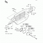 Mule 3010 Diesel 4X4 (KAF950-B2) Фара
