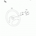 Mule 610 4x4 (KAF400-A1) Рулевое колесо