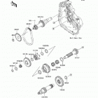 Mule 600 (KAF400-B1) Трансмиссия