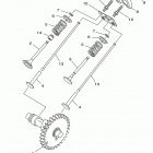 YG4000DX_DEC YG4000DEC/EF4000DEC Распределительный вал и клапана