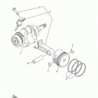 YG2800I Коленчатый вал и Поршень
