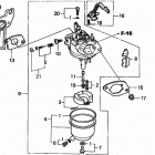 EM2500XK1 Карбюратор
