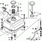 EU3000IS1 Топливный бак
