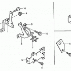 ES6500K2 Крепление двигателя