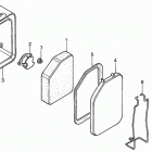 EX650 Ex650 air cleaner
