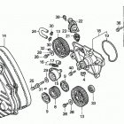 EB12D Timing belt@water pump