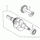 EG5000XK1 Коленвал