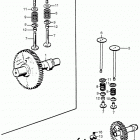 EG1500 Распределительный вал и клапана