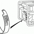EW140 Recoil starter cover