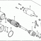 ES4500 Es4500 starter motor k0-k1