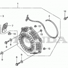EU2000I Ручной стартер
