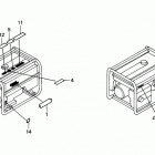 EW171K1 Наклейки предупреждения