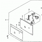 EXW171S Engine switch panel
