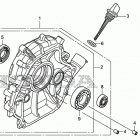 EB4000X Crankcase cover          (eb4000x  /  5000xk3  /  6500x1...
