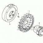 EG6500CL Маховик