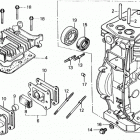 EG1000 ГБЦ и цилиндр