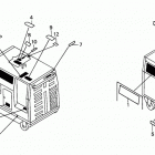 EX4500S Наклейки предупреждения
