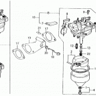 E1500K4 Карбюратор (до сер. 1484486)