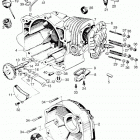 ER400 Cylinder@crankcase cover @camshaft