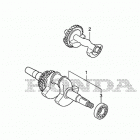 EG5000CL Коленвал