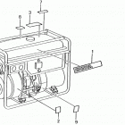EM1600 Наклейки предупреждения
