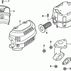 EG3500X Muffler (eg3500x, k1)