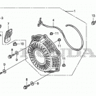 EB2000I Ручной стартер