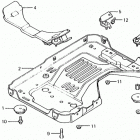 EX800 Нижния крышка