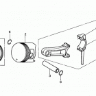 EG5000XK1 Поршни и кольца