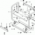 E2500K4 Рама двигателя