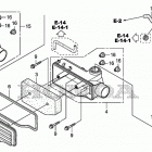 EB7000I Air cleaner              (eb5000i  /  7000i  /  em5000is...