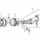 EU6500IS1 Поршни и шатуны