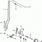 E3500K1 Governor arm@control     plate