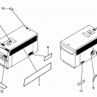 EB12D Наклейки предупреждения