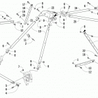 M 8000 SNO PRO LTD 162 GREEN Крепление рулевого управления