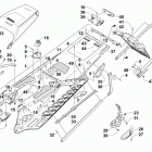 SR VIPER R-TX DX 129 RED Тунель ,задний бампер и брызговик