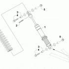 SR VIPER L-TX DX 137 BLACK Передний амортизатор