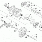 SR VIPER L-TX DX 137 BLACK Вал приводной трака и тормоза