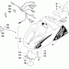 ZR 120 RUSSIAN BLACK Капот, фара и  ветровое  стекло