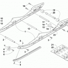 ZR 7000 RR 129 Green (US) Рельс скольжения и гусеница