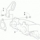 M 9000 SNO PRO LTD 162 ORANGE EARLY BUILD Глушитель