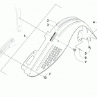 SR VIPER X-TX SE 141 RUSSIAN BLUE Защита ремня