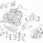 ZR 6000 SNO PRO LTD ES ORANGE Опора двигателя и вариатор