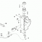 M 8000 SNO PRO 162 ORANGE Маслянный бак