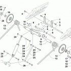 SR VIPER R-TX SE 129 BLUE Задняя подвеска ,задний рычаг
