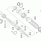 SR VIPER M-TX 153 BLACK Передний амортизатор