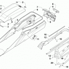 PANTERA 7000 LTD EB BLACK Задний бампер, задний фонарь